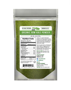 Raw Kale Powder made from Organic Kale