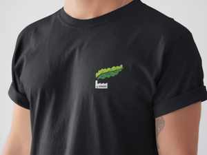 T-Shirt: Kale Factory Emblem and Kale Factory Logo