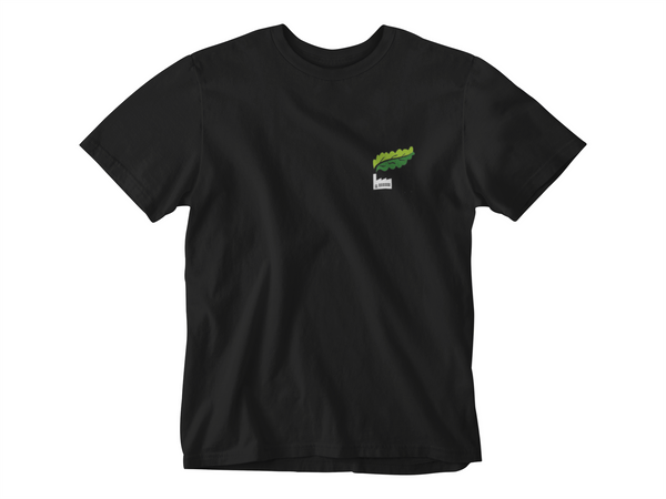 T-Shirt: Kale Factory Emblem and Kale Factory Logo
